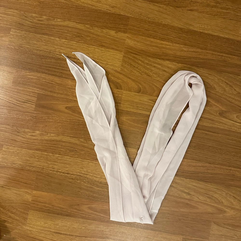 Elegant Sheer White Scarf